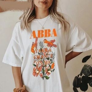 Abba Take A Chance On Me Tour Retro Unisex T-shirt Gift For Fan